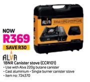 Alva 1BNR Canister Stove CCR101