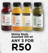 Skinny Shots Assorted-For Any 3 x 100ml