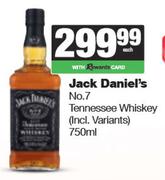 Jack Daniel's No.7 Tennessee Whisky-750ml