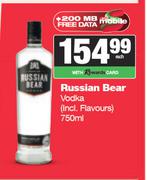 Russian Bear Vodka-750ml