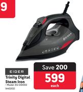 Eiger Trinity Digital Steam Iron EG-DSI002