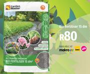 Garden Master Bio Fertiliser 15 dm