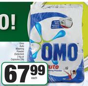 Omo Auto Washing Powder (Selected) 3Kg Or Capsules 24s-Each