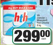 HTH Granular+ Mineralsoft Pool Chlorine-8Kg Each