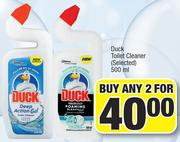 Duck Toilet Cleaner (Selected)-For Any 2 x 500ml