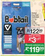 Bobtail Dog Food (Selected)-5.5Kg/6Kg/6.5Kg/7Kg/8Kg Each
