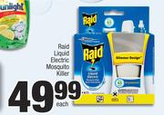 Raid Liquid Electric Mosquito Killer-Each