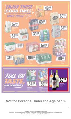 KWIK SPAR EASTERN CAPE : January Budge Booster (21 Jan - 2 Feb 2020), page 6