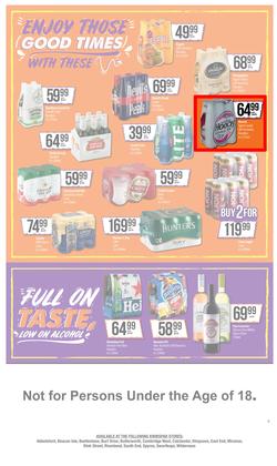 KWIK SPAR EASTERN CAPE : January Budge Booster (21 Jan - 2 Feb 2020), page 6