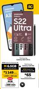 Samsung Galaxy S22 Ultra 5G + Samsung A33-On MTN Made For Business M +MTN Made For Business Value 65