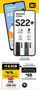 Samsung Galaxy S22+ 5G + Samsung A33-On MTN Made For Business M + MTN Made For Business Value 65 