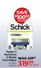 Schick Hydro 5 Sensitive 5-Blade Cartridges 4 Pack-Per Pack