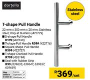 Dortello D-Shape Pull Handle
