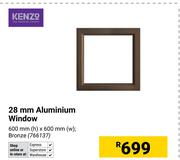 Kenzo 28mm Aluminium Window 