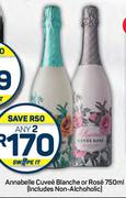 Annabelle Cuvee Blanche Or Rose-For Any 2 x 750ml