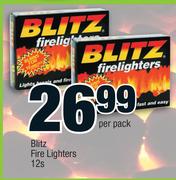 Blitz Fire Lighters-12s Per Pack