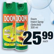 Doom Insect Spray (Selected)-300ml Each