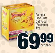 Pamper Fine Cuts Cat Food (Selected)-12s Per Pack