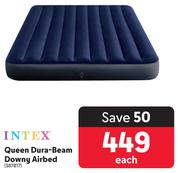 Intex Queen Dura-Beam Downy Airbed