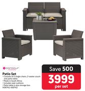 Contour Housewares Patio Set