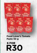 Food Lover's Tomato Paste-For 6 x 50g