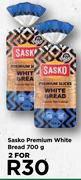 Sasko Premium White Bread-For 2 x 700g