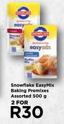 Snowflake Easymix Baking Premixes Assorted-For 2 x 500g