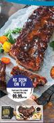 Food Lovers Pre Cooked Pork Belly Ribs-1Kg Per Box