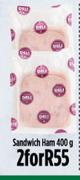 Sandwich Ham-For 2 x 400g