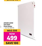 Amaze 420W Solo Wall Panel Heater