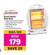 Sunbeam Quartz Heater SHQ-100G