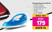 Pineware Steam Iron PSI-60