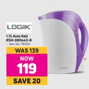 Logik 1.7L Auto Kettle RSH-080443-B