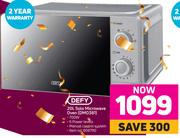 Defy 20L Solo Microwave Oven DMO381