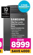 Samsung 19Kg Top Loader Washing Machine Black WA19T6260BV/FA
