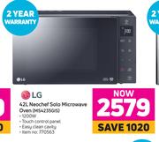 LG 42L Neochef Solo Microwave Oven MS4235GIS