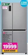LG 626L Side By Fridge Platinum Silver GC-B247SLUV