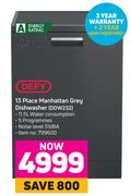 Defy 13 Place Manhattan Grey Dishwasher DDW232