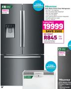 Hisense 536L Black French Door Refrigerator