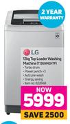 LG 13Kg Top Loader Washing Machine T1369MEHTF