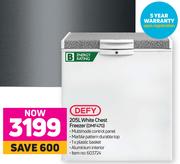 Defy 205L White Chest Freezer DMF470