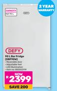 Defy 90L Bar Fridge DBF90W