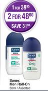 Sanex Men Roll On Assorted-50ml
