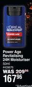 L'Oreal Men Expert Power Age Revitalising 24H Moisturiser-50ml