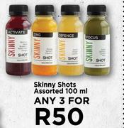 Skinny Shots Assorted-For Any 3 x 100ml