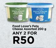 Food Lover's Feta Cheese Assorted-For Any 2 x 200g