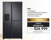 Samsung 602L 3 Door Refrigerator RS65R5691B4