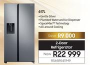 Samsung 617L 2 Door Refrigerator RS65R5411M9