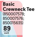 Legend Basic Crewneck Tee-Each