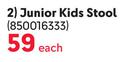 Sunny Junior Kids Stool-Each